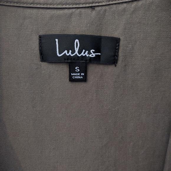 Lulus Happily Weather After Olive Green Trench Coat - Picture 7 of 9